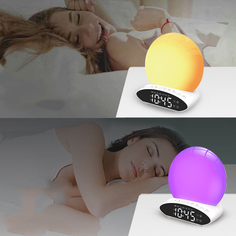 Wake up projection clock night light