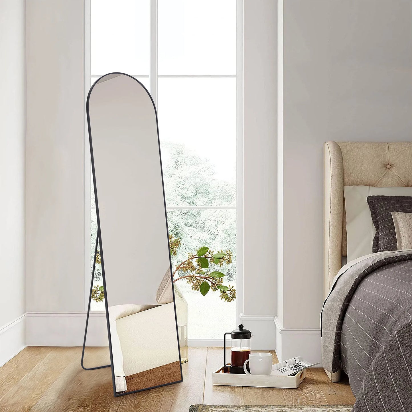 Full Body Mirror – Standing & Wall-Mounted