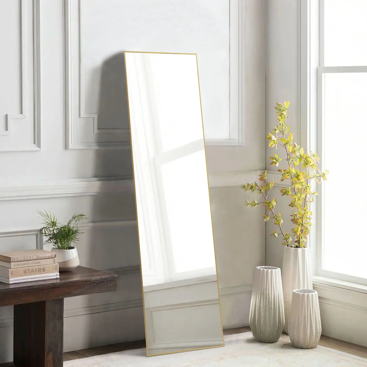 Full Body Mirror – Standing & Wall-Mounted